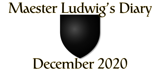 December 2020 – Picking up where I left&nbsp;it